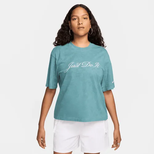 Nike Sportswear Damen-T-Shirt - Grün