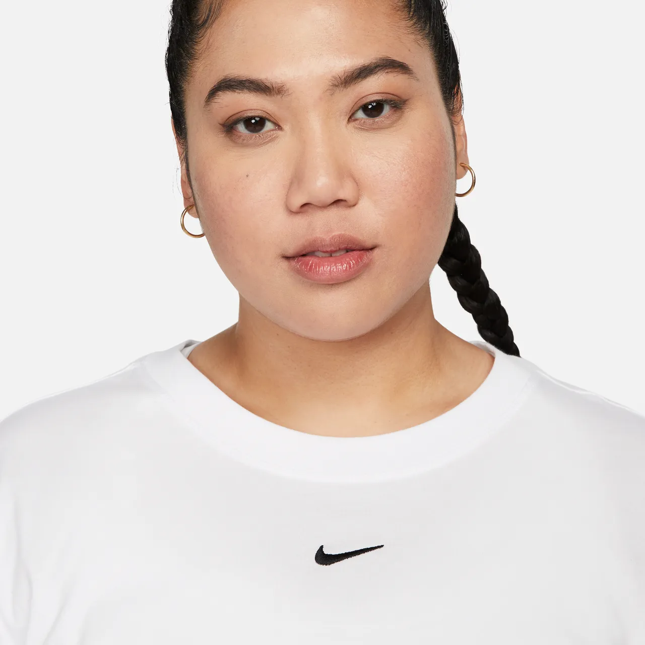 Nike Sportswear Essential Longsleeve für Damen - Weiß