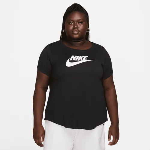 Nike Sportswear Essentials Damen-T-Shirt mit Logo - Schwarz