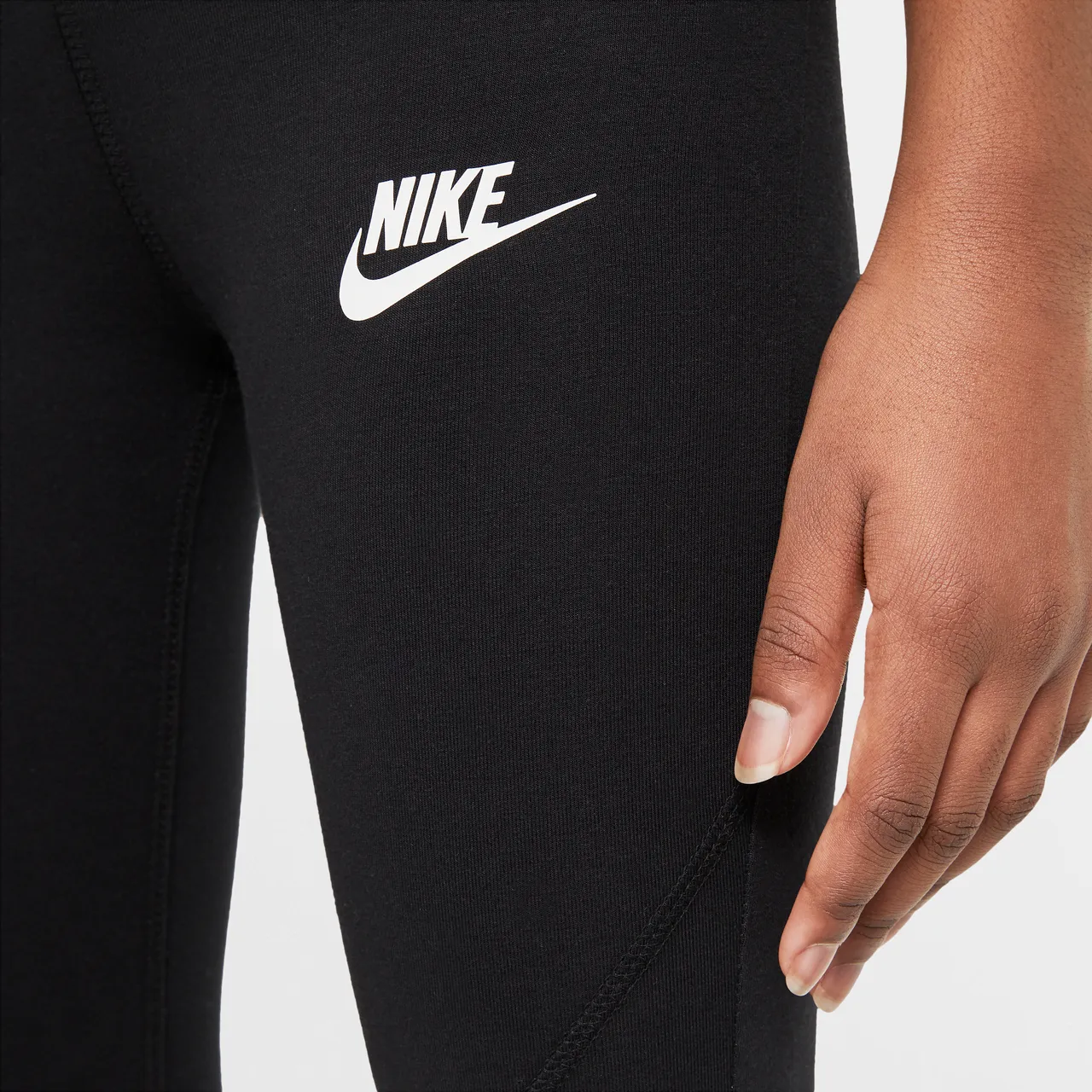 Nike Sportswear Favorites Leggings mit hohem Taillenbund für ältere Kinder (Mädchen) - Schwarz