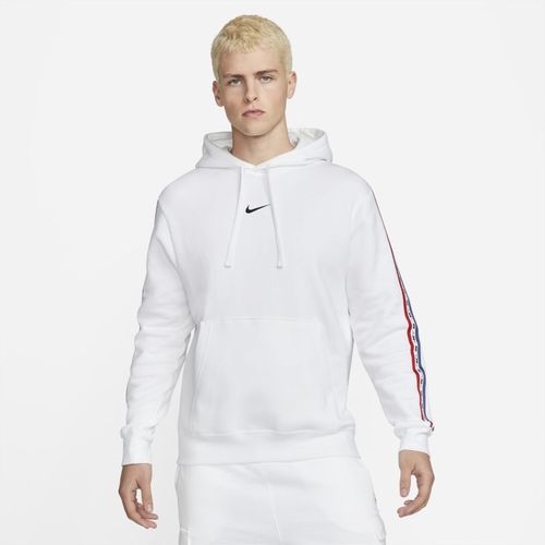 Nike Sportswear Fleece-Pullover-Hoodie für Herren - Weiß