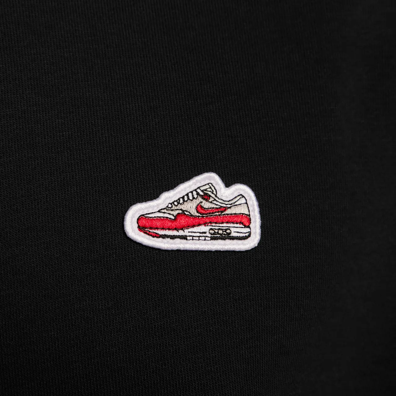 Nike Sportswear French-Terry-Sweatshirt mit Rundhalsausschnitt für Herren - Schwarz