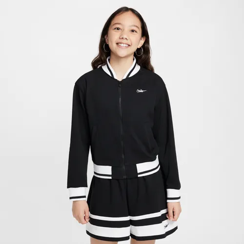 Nike Sportswear Jacke für Mädchen - Schwarz