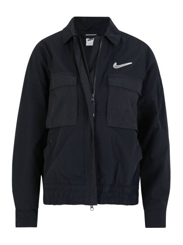 Nike Sportswear Jacke schwarz / weiß