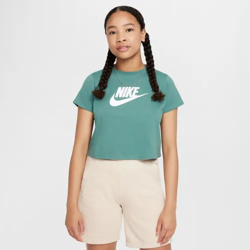 Nike Sportswear Kurz-T-Shirt für ältere Kinder (Mädchen) - Grün