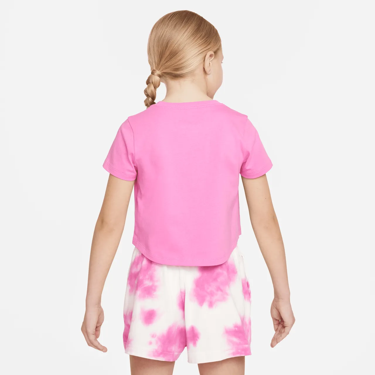 Nike Sportswear Kurz-T-Shirt für ältere Kinder (Mädchen) - Pink