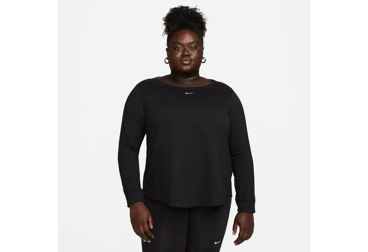 Nike Sportswear Langarmshirt WOMEN'S LONG-SLEEVE T-SHIRT (PLUS SIZE)