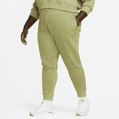 Nike Sportswear Phoenix Fleece Damen-Jogger mit hohem Bund - Grün