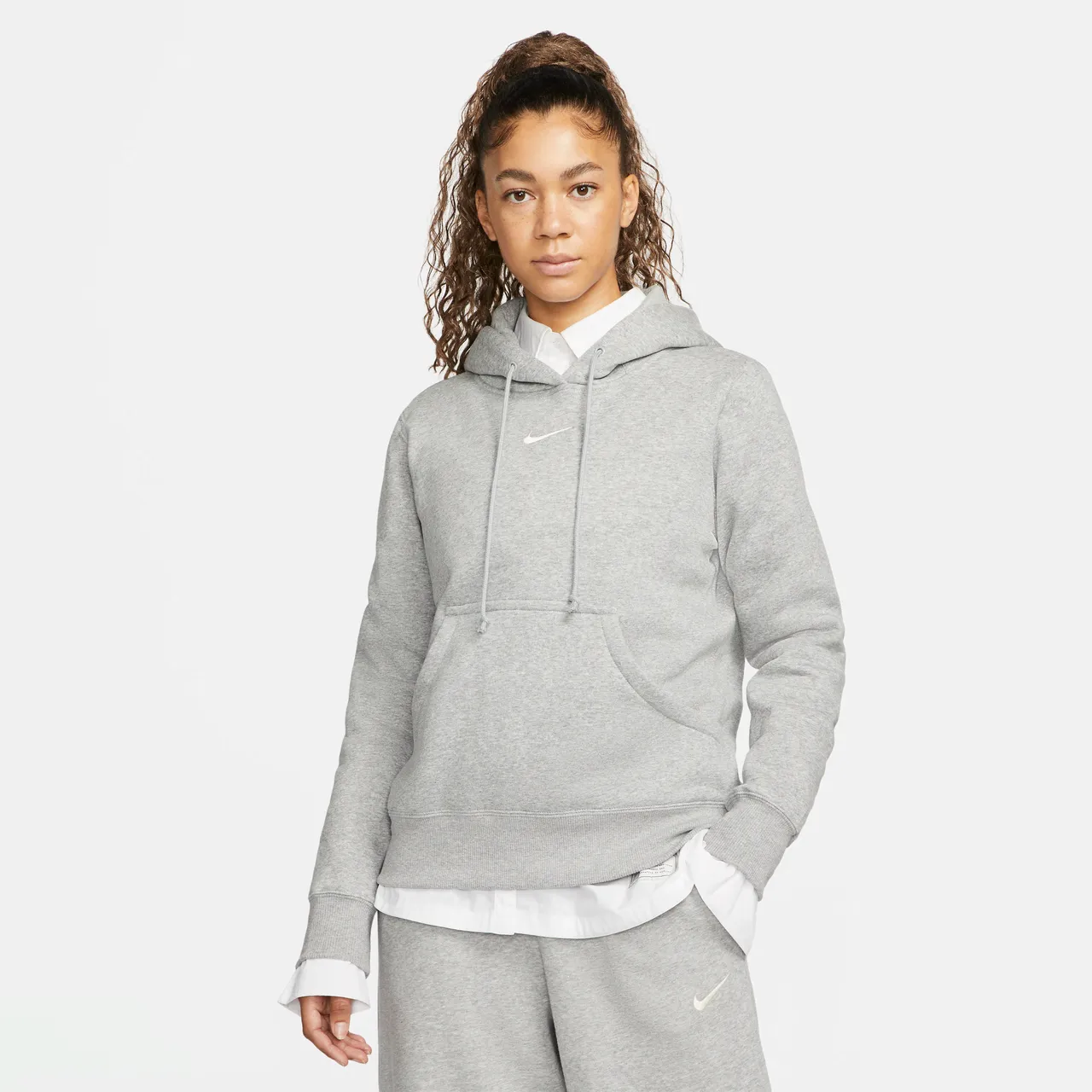 Nike Sportswear Phoenix Fleece Hoodie für Damen - Grau