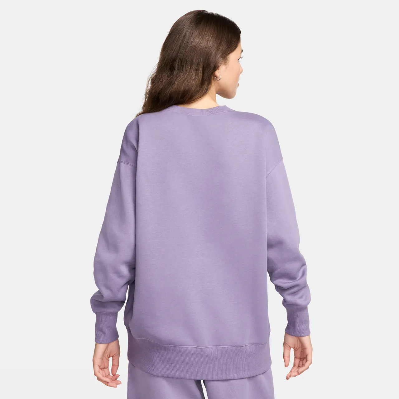 Nike Sportswear Phoenix Fleece Oversize-Damen-Sweatshirt mit Rundhalsausschnitt - Lila