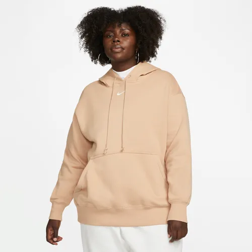 Nike Sportswear Phoenix Fleece Oversize-Hoodie für Damen - Braun