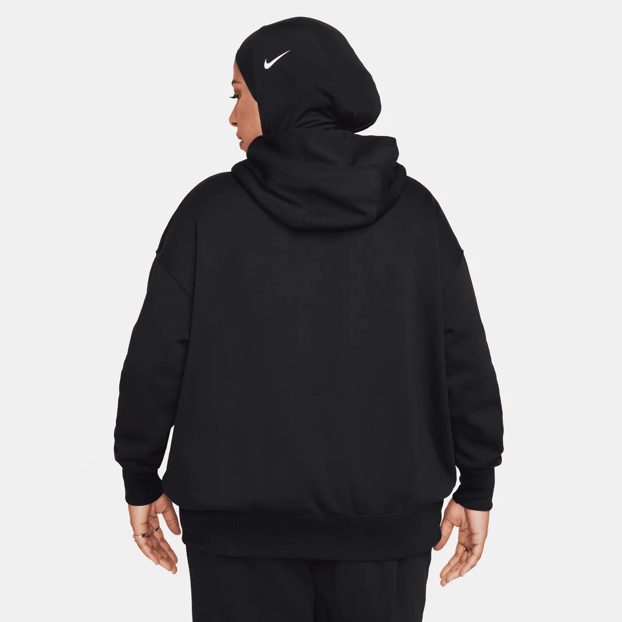 Nike Sportswear Phoenix Fleece Oversize-Hoodie für Damen - Schwarz