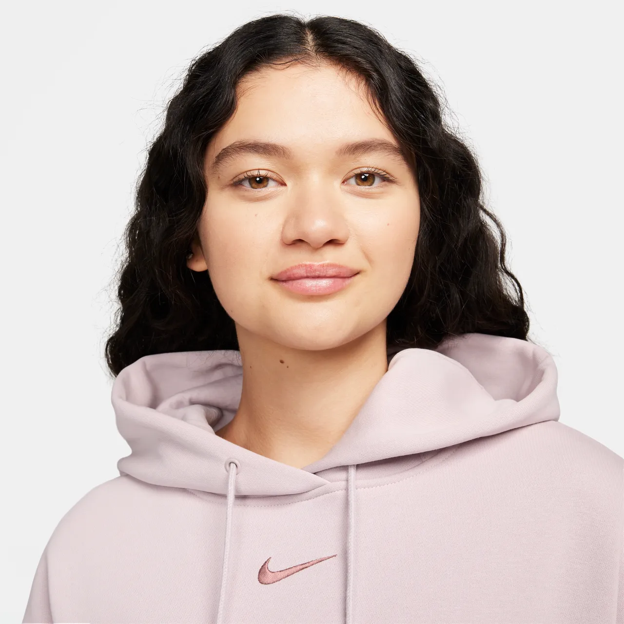 Nike Sportswear Phoenix Oversize-Hoodie mit Logo für Damen - Lila