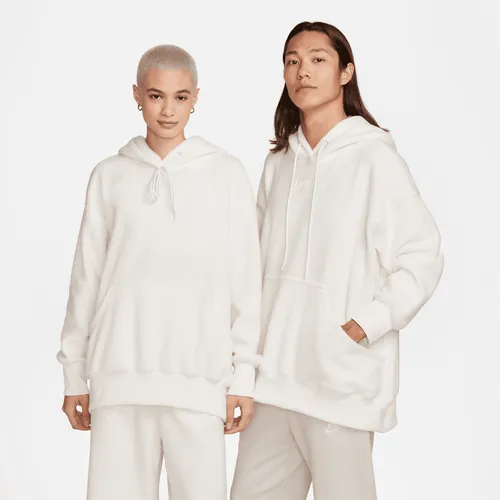 Nike Sportswear Plush Oversize-Hoodie für Damen - Weiß
