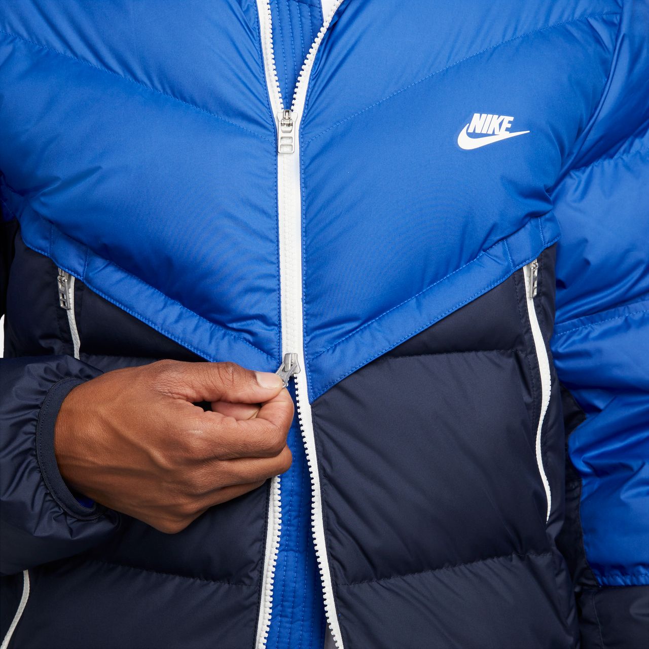 Nike Sportswear Storm-FIT Windrunner PRIMALOFT®-Jacke für Herren - Blau