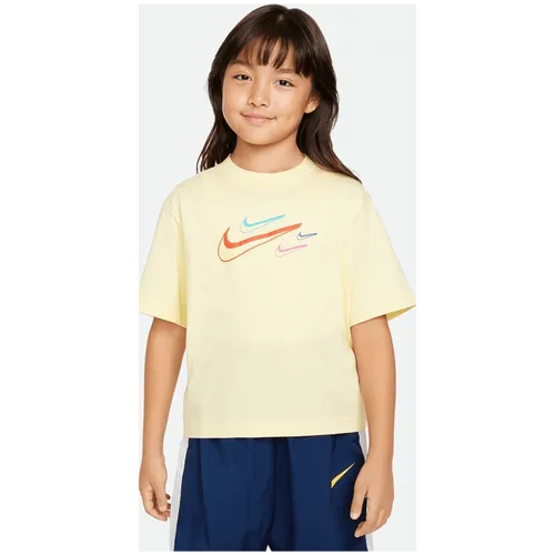 Nike Sportswear Swoosh Boxy Mädchen gelb