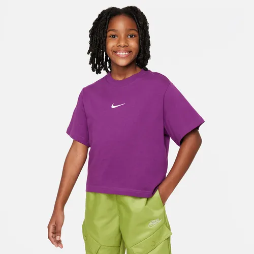 Nike Sportswear T-Shirt für ältere Kinder (Mädchen) - Lila