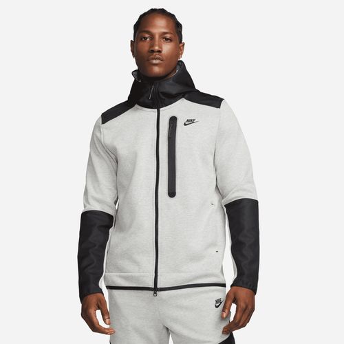 Nike Sportswear Tech Fleece Herrenoberteil mit durchgehendem Reißverschluss - Grau