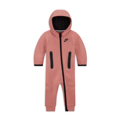 Nike Sportswear Tech Fleece Hooded Coverall Overall für Babys - Pink