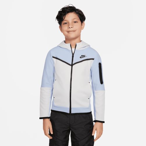 Nike Sportswear Tech Fleece Hoodie mit durchgehendem Reißverschluss für ältere Kinder (Jungen) - Blau