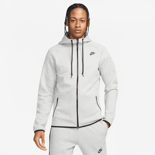 Nike Sportswear Tech Fleece OG Hoodie-Sweatshirt mit durchgehendem Reißverschluss für Herren - Grau