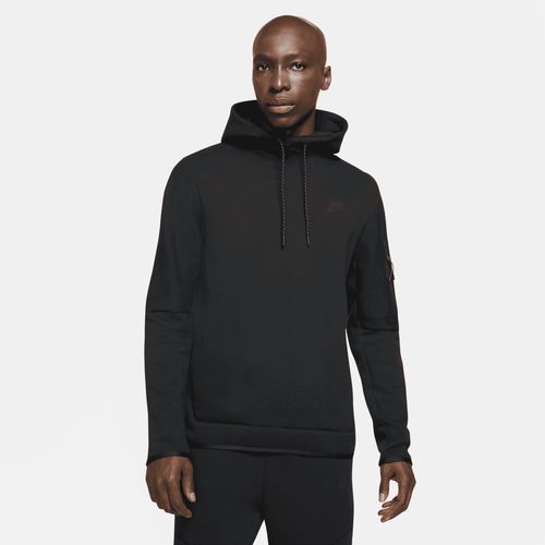 Nike Sportswear Tech Fleece Pullover-Hoodie für Herren - Schwarz