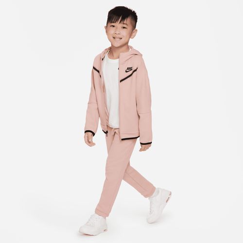 Nike Sportswear Tech Fleece Set aus Hoodie und Hose für jüngere Kinder - Pink