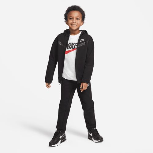 Nike Sportswear Tech Fleece Set aus Hoodie und Hose für jüngere Kinder - Schwarz