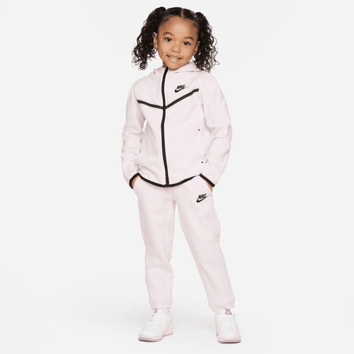 Nike Sportswear Tech Fleece Set aus Hoodie und Hose für Kleinkinder - Pink