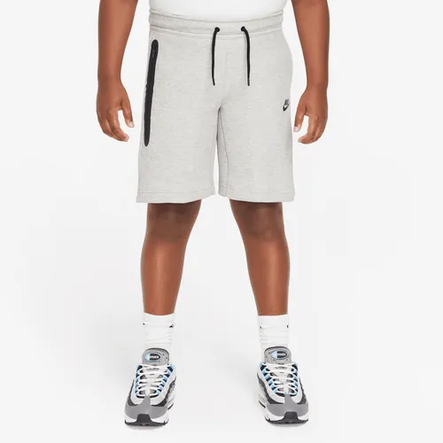 Nike Sportswear Tech Fleece Shorts für ältere Kinder (Jungen) (erweiterte Größe) - Grau