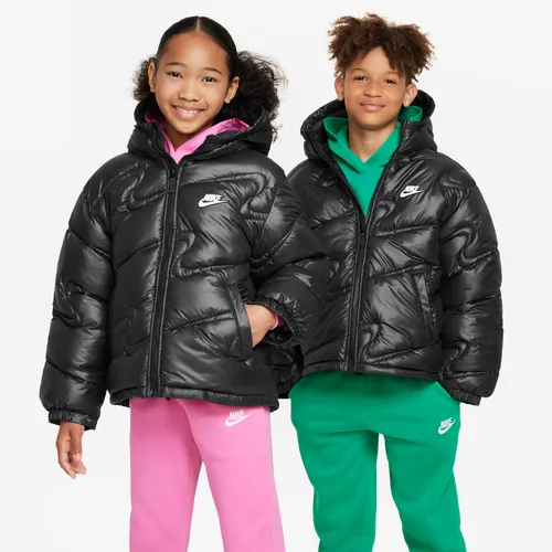 Nike Sportswear Therma-FIT Repel Heavyweight Synthetic Fill lockere Jacke für ältere Kinder - Schwarz