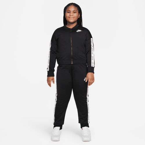 Nike Sportswear Trainingsanzug für ältere Kinder (erweiterte Größe) - Schwarz