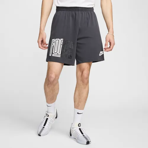 Nike Starting 5 Dri-FIT Herren-Basketballshorts (ca. 20 cm) - Grau