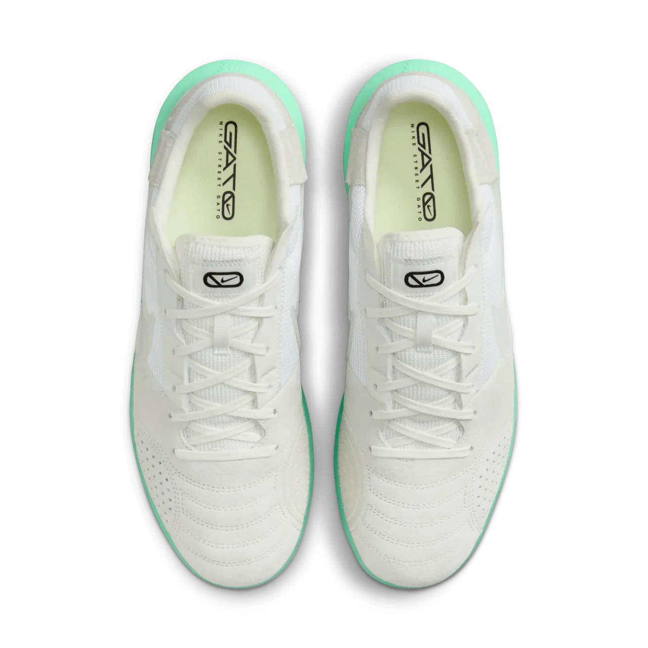 Nike Streetgato Low-Top-Fußballschuh - Weiß