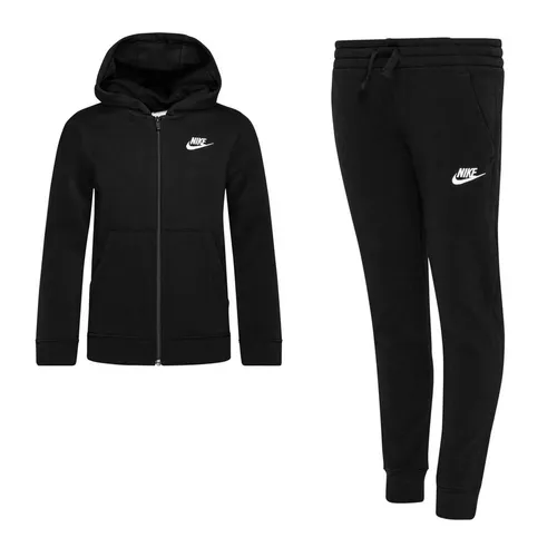 Nike Sweat Suit Core NSW - Schwarz/Weiß Kinder