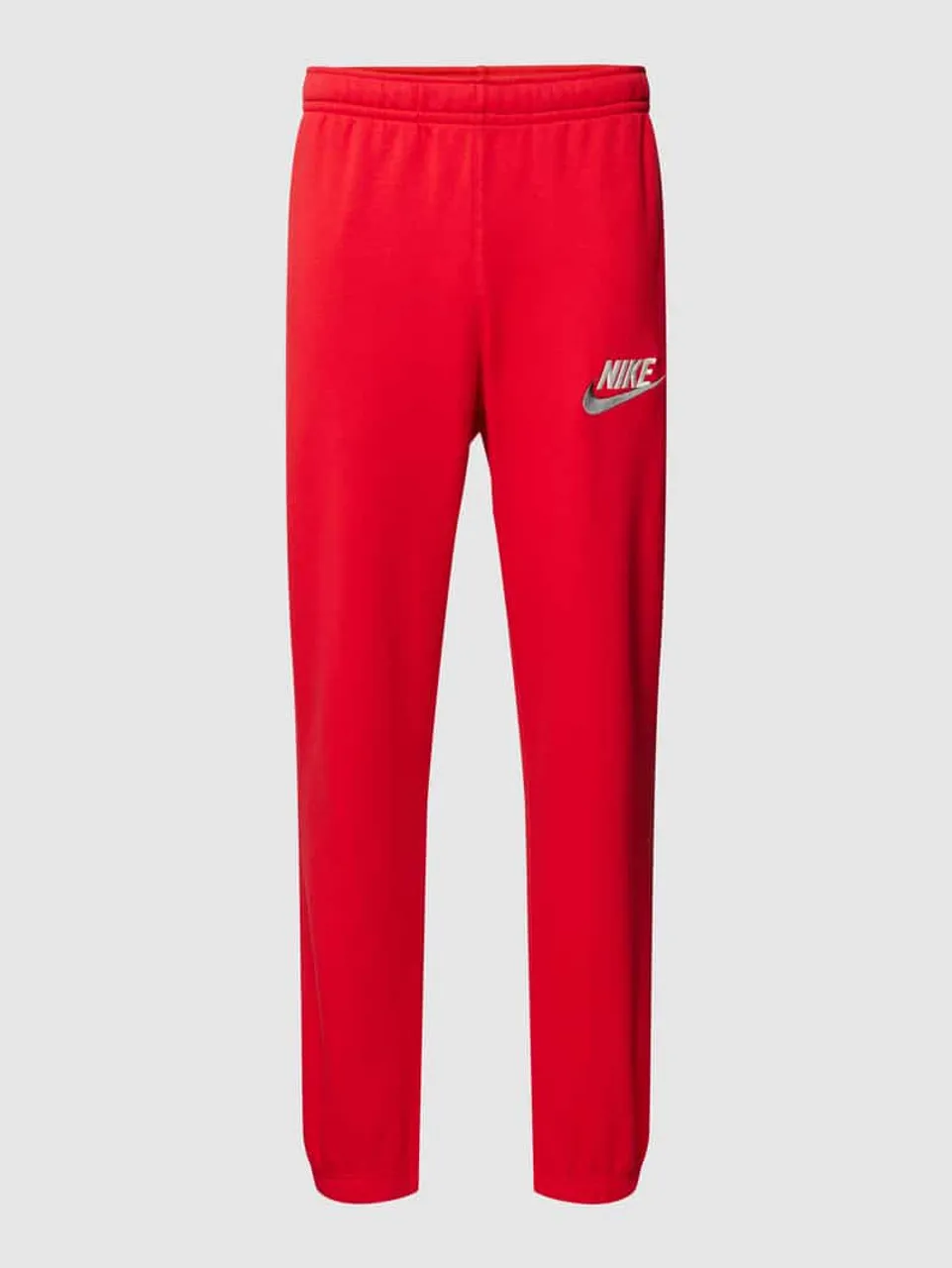 Nike Sweatpants mit Label-Stitching in Rot