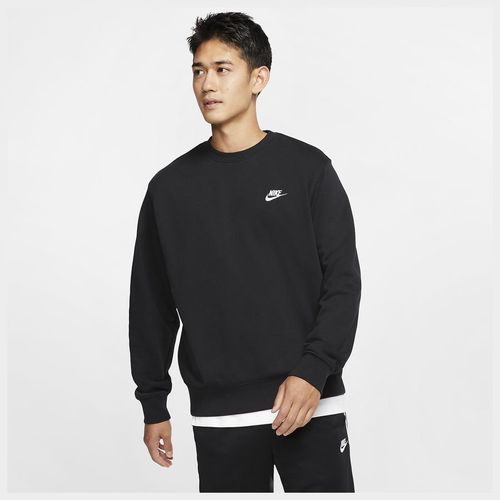 Nike Sweatshirt NSW French Terry Crew - Schwarz/Weiß