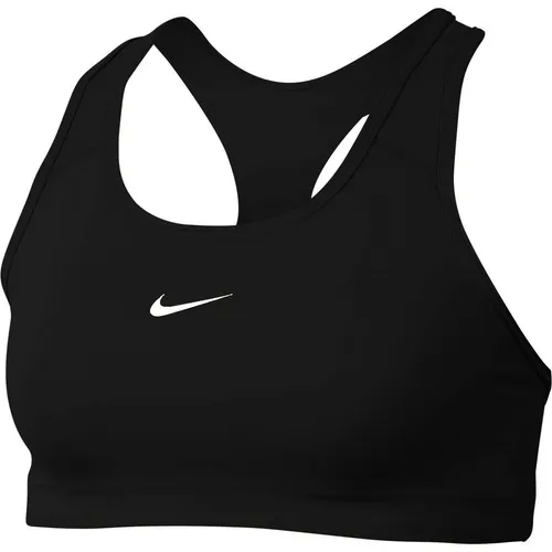 Nike Swoosh Sport BH - Schwarz/Weiß Damen