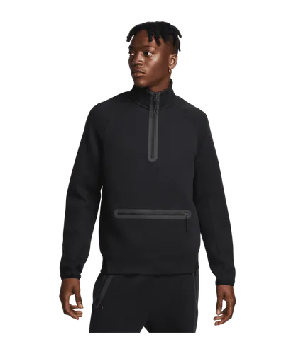 Nike Tech Fleece HalfZip Sweatshirt Schwarz F010