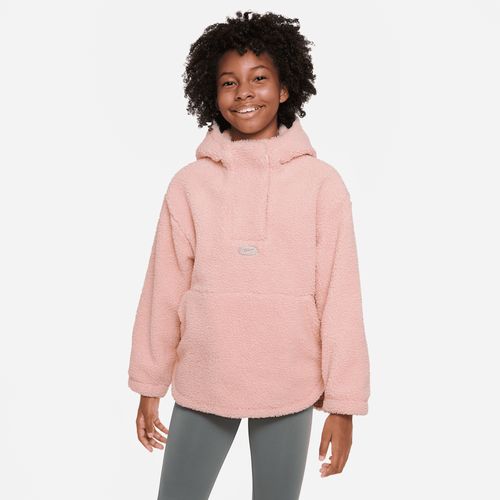 Nike Therma-FIT Icon Clash Winterjacke mit Viertelreißverschluss für ältere Kinder (Mädchen) - Pink