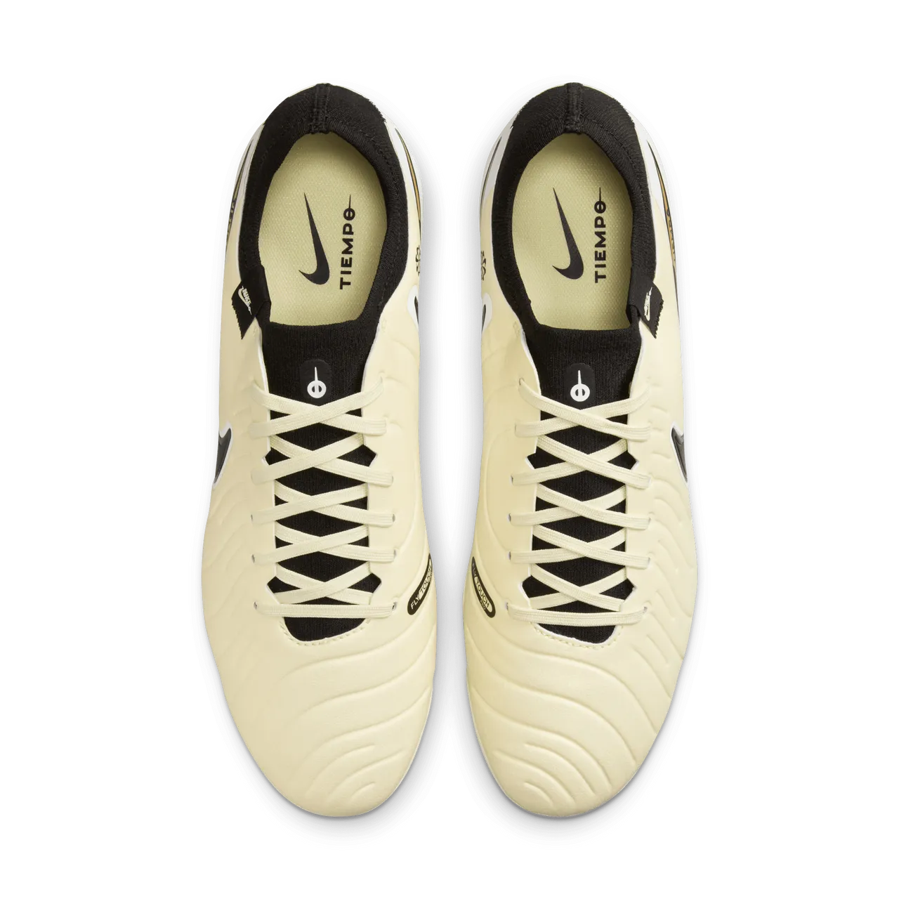 Nike Tiempo Legend 10 Pro Low Top Fußballschuh für normalen Rasen - Gelb