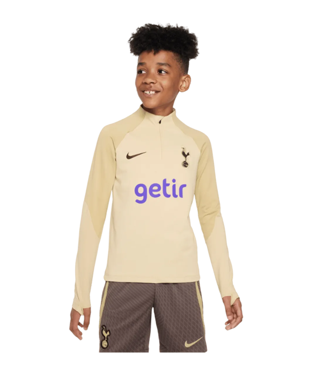 Nike Tottenham Hotspur Drill Top Kids Gelb Braun F784