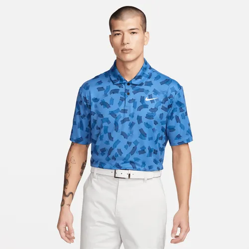 Nike Tour Dri-FIT Golf-Poloshirt für Herren - Blau