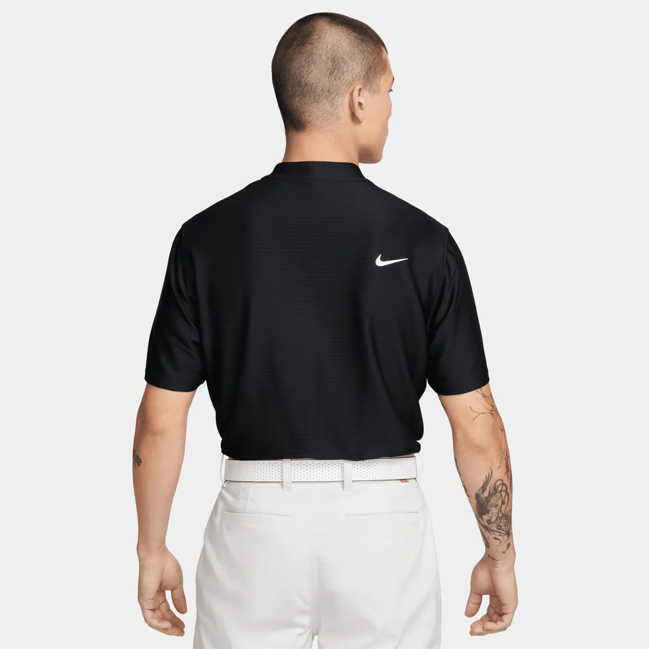 Nike Tour Dri-FIT Golf-Poloshirt für Herren - Schwarz