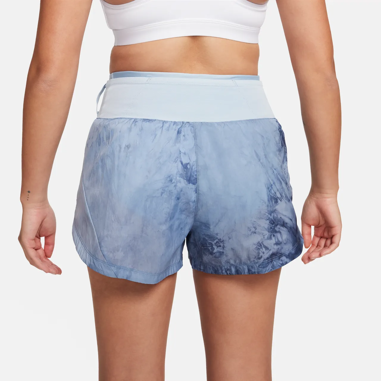 Nike Trail Repel-Laufshorts mit Slip und mittelhohem Bund für Damen (ca. 7,5 cm) - Blau