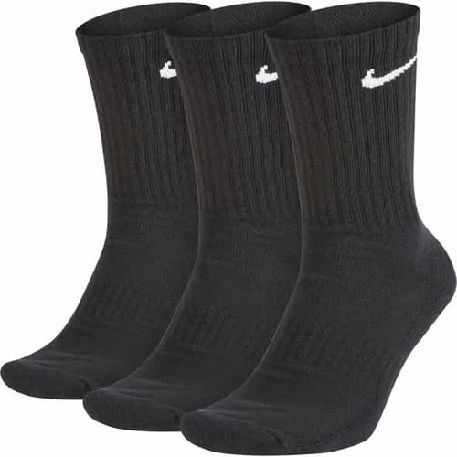 Nike U NK EVERYDAY CUSH CREW 3PR Herren Socken (Schwarz XL One Size) Fitnessbekleidung