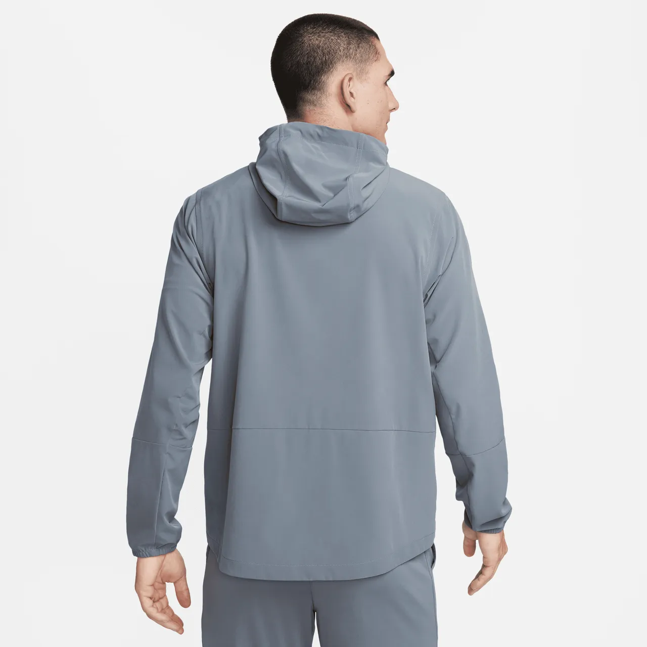 Nike Unlimited vielseitige, wasserabweisende Jacke mit Kapuze für Herren - Grau