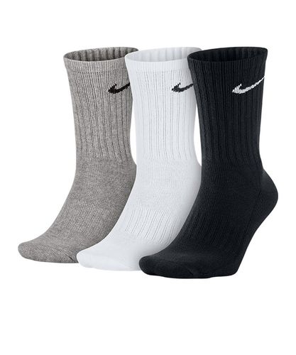Nike Value Cotton Crew 3er Pack Socken F965