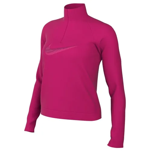 Nike - Women's Dri-Fit Swoosh 1/4-Zip - Laufshirt