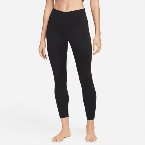 Nike Yoga 7/8-Leggings mit hohem Bund für Damen - Schwarz